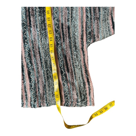 Target Knox Rose Vertical Stripe Knit Turtleneck Sweater Size XXL Boho - Picture 7 of 10